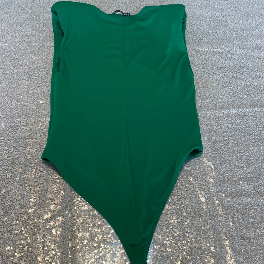 Zara Emerald Green Bodysuit - Picture 8 of 9